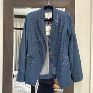 Tanya Taylor denim blazer